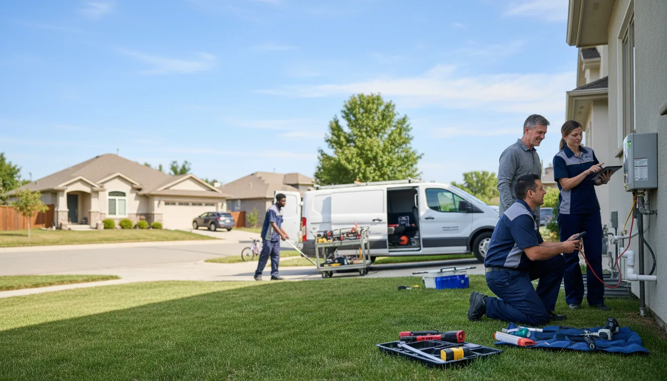Tankless water heater service in Big Spring, TX